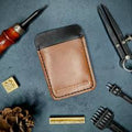 Minimalist Full-Grain Leather Cardholder Wallet